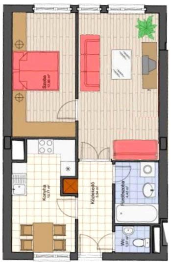Only4U Budapest-Soho Apartments Bagian luar foto